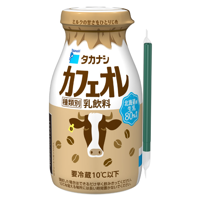 カフェオレ 200ml（ボトル） | タカナシミルク WEB SHOP